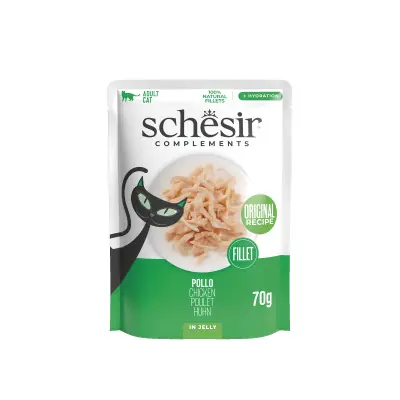 Super-Preis Schesir Huhn in Jelly 70g